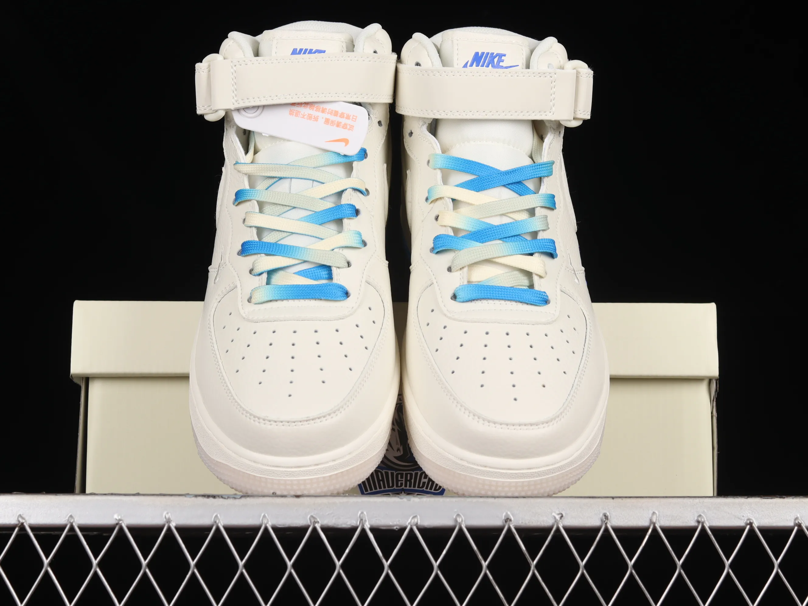 All categories Nk Air Force 1 Air Force series Nk Air Force 1 Mid Air Force mid-top Nk Air Force 1'07 Mid beige blue Dallas Mavericks city limited Air Force 1 mid-top sports and leisure sneakers DW5696-893